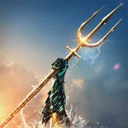 DC Comics Aquaman Movie Poster Trident Surface Book 2 13.5in Skin